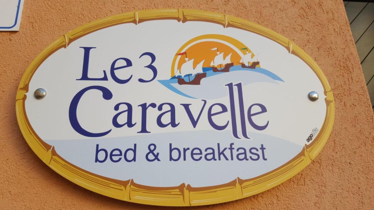 לינה וארוחת בוקר טראביה Le Tre Caravelle מראה חיצוני תמונה